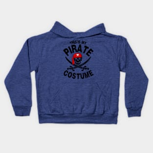 This Is My Pirate Halloween Costme Funny Halloween Party Kids Hoodie